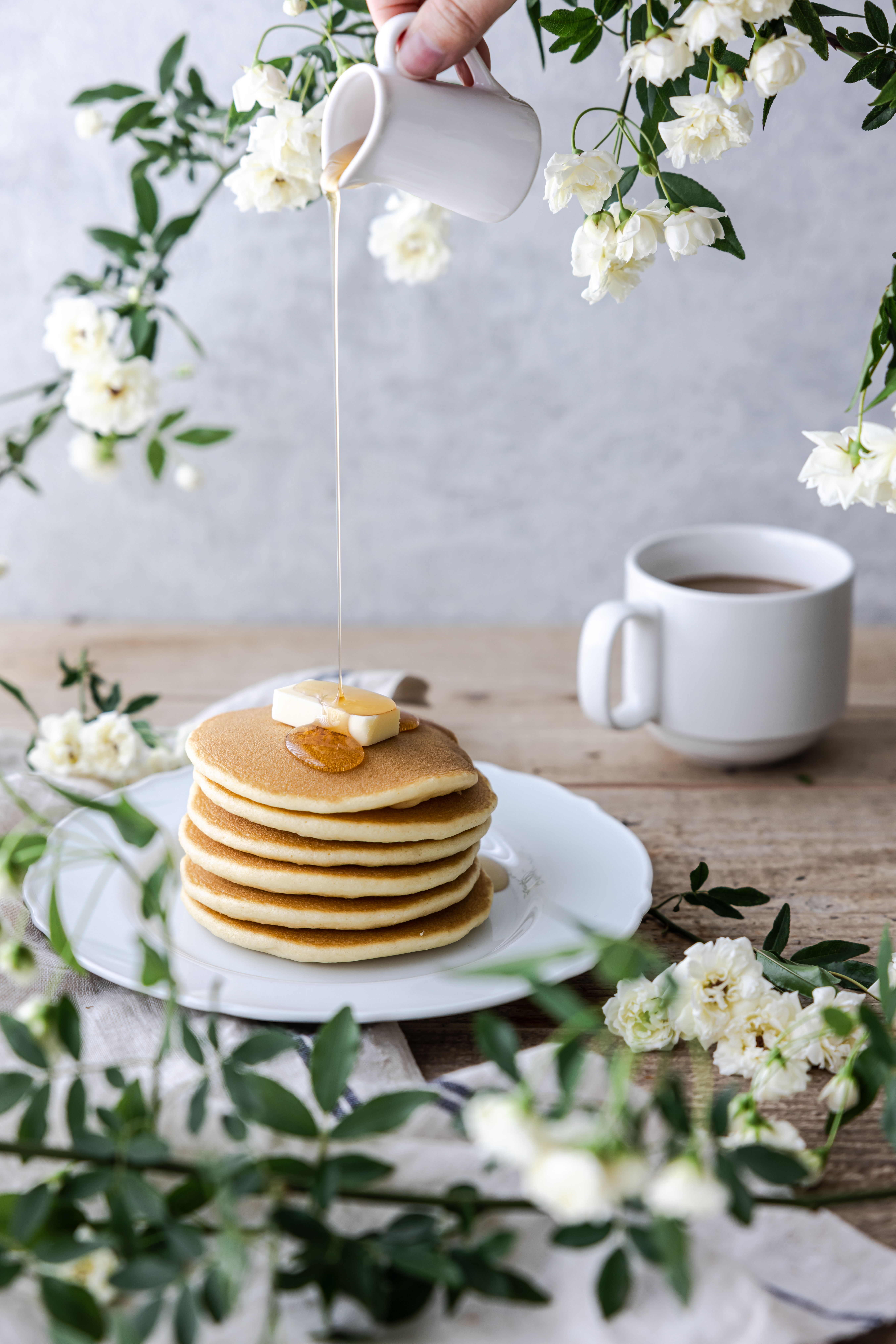 パンケーキ フード撮影