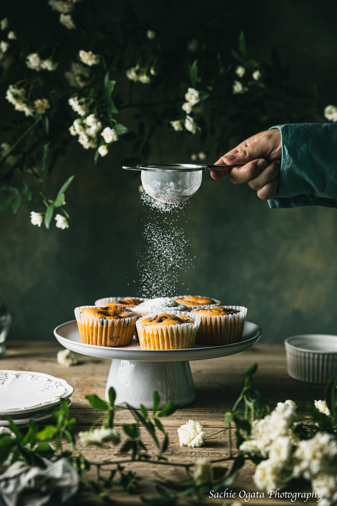 マフィン スイーツ撮影