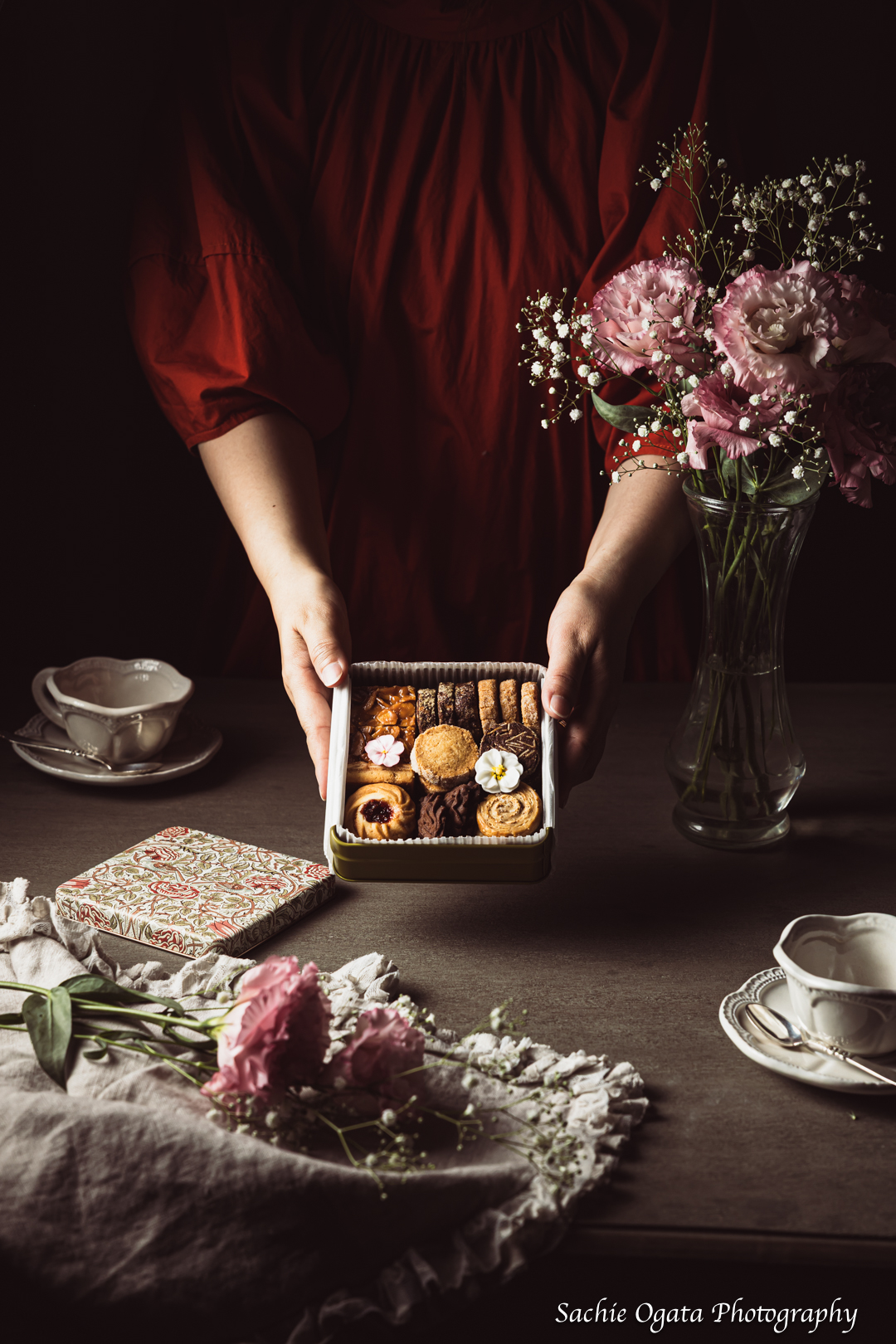 ダークテーブルフォト スタイリング