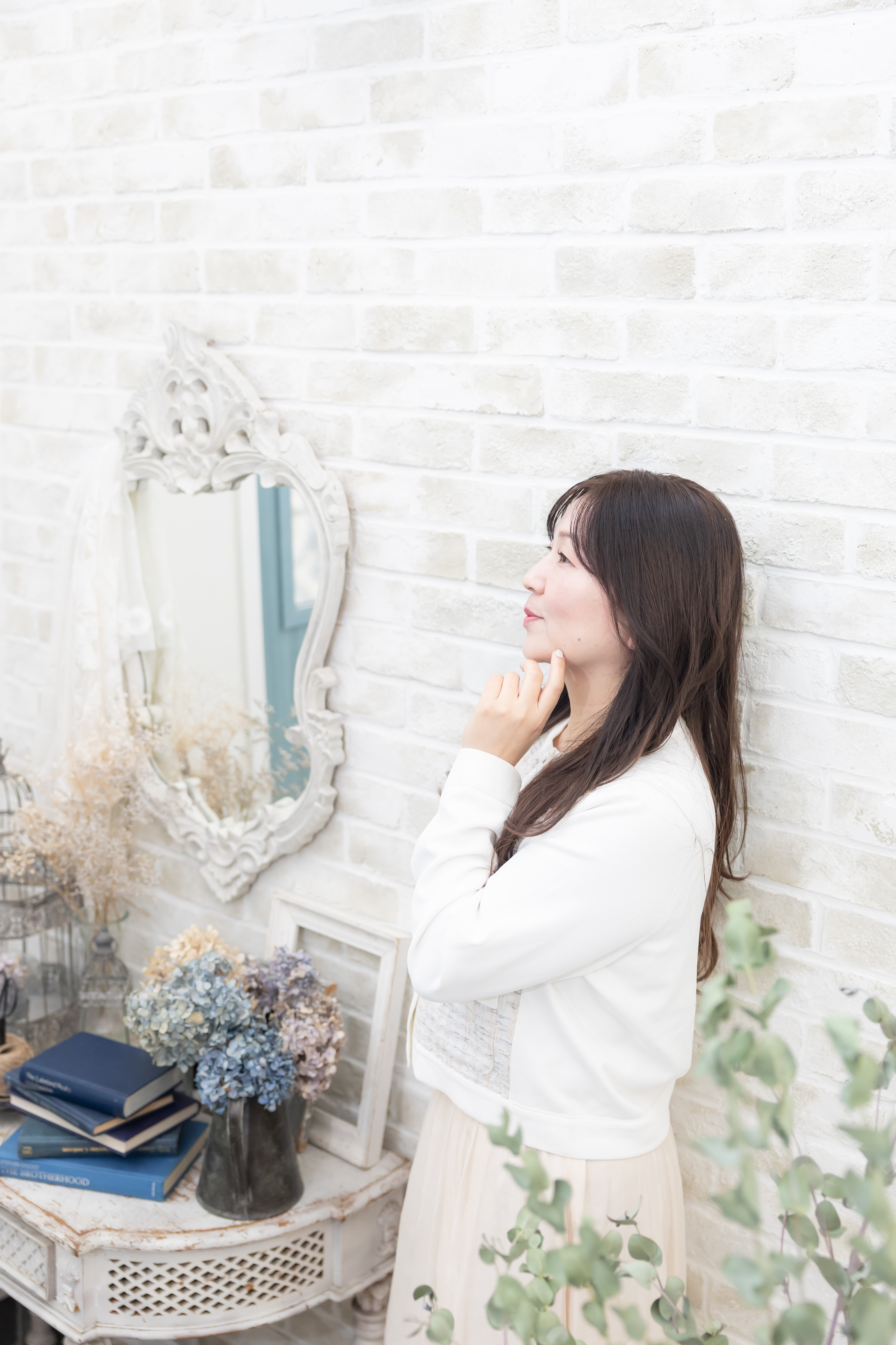 プロフィール撮影 室内エレガント